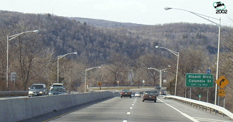 US 9 Freeway In Poughkeepsie