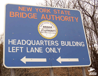 Bridge Authority HQ Sign