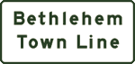 Bethlehem Town Line