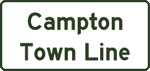 Campton Town Line