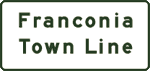 Franconia Town Line