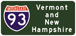 New Hampshire IH 93. Okay, a litte of Vermont, too!