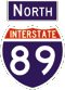 North IH 89
