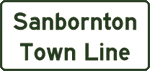 Sanbornton Town Line