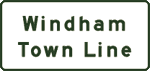 Windham Town Line